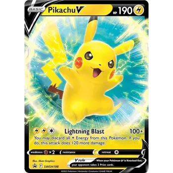 Sběratelská karetní hra Pikachu V SWSH198 - Promo