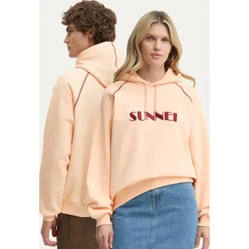 Dámská mikina Bavlněná mikina Sunnei RTWXJER017 oranžová 24X, vel. XS