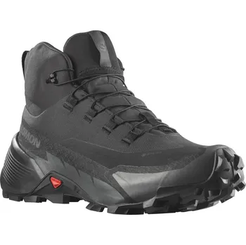 Pánská treková obuv Trekové boty Salomon Cross Hike Mid GTX Gore-tex 2 Black/Black/Magnet L41735800 25/26 43 1/3