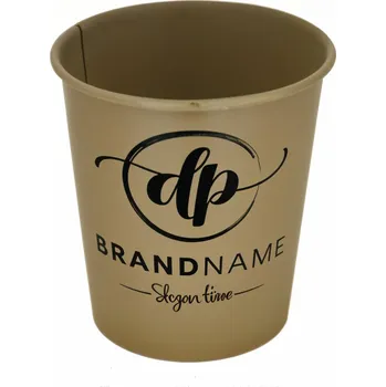 Jednorázové nádobí Kelímky KRAFT 100ml jednovrstvé - s ekologickým potiskem Cenové rozmezí: 5000 - 9999 ks s ekologickým potiskem