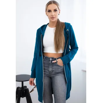 Dámská mikina Kesi Mikina Zelda s kapucí dlouhá Barva: Modrá - tmavě, Velikost: UNI