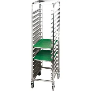 Regálový nerez vozík RVJ-16 (600x400)