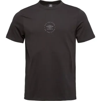 Pánské triko Umbro RLXS TEE ESSENTIALS XXL Černá, Šedá
