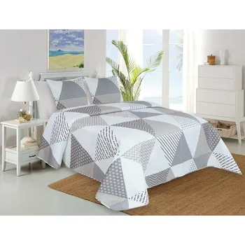 Přehoz na lůžko Jahu Přehoz na postel TEREZ dvoulůžko a 2x povlak na polštářek