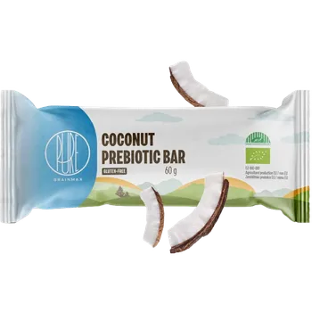 BRAINMAX PURE Pure Coconut Prebiotic Bar, prebiotická tyčinka, Kokos 60 g