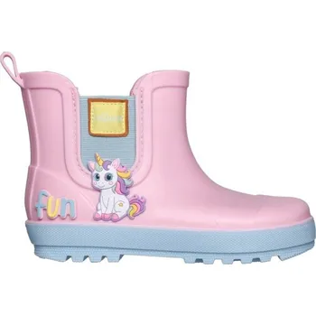 Dívčí holínky Dětské holínky AQUOS GUMMY 27 Růžová, Světle modrá, Mix