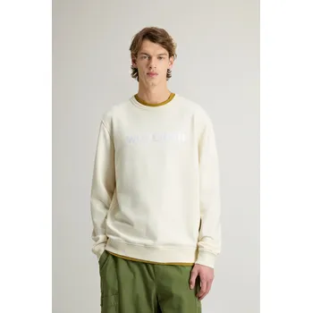 Pánská mikina MIKINA WOOLRICH LIGHT FLEECE CREWNECK JET STREAM