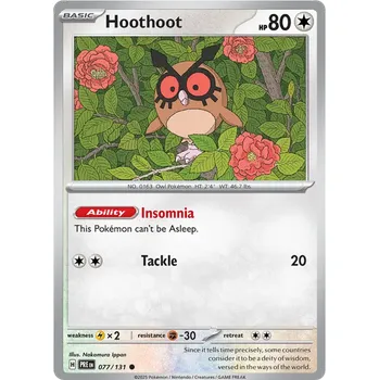 Sběratelská karetní hra Pokémon TCG Hoothoot 077/131