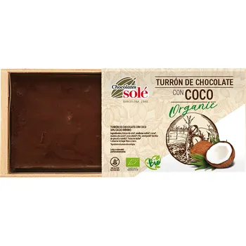 Čokoláda Nugát s kokosem vegan 200 g BIO SOLÉ
