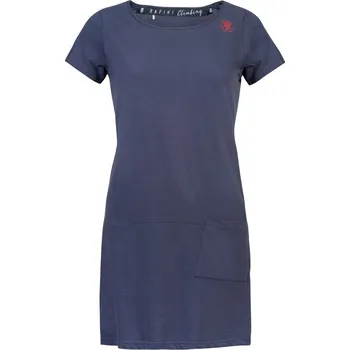 Dámské šaty Dámské šaty Rafiki Rosario Lt Velikost: S / Barva: tmavě modrá