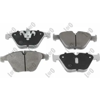 Brzdová destička Sada brzdových destiček, vždy 4 kusy v sadě ABAKUS 231-01-077