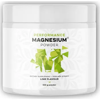 BrainMax Performance Magnesium Powder (hořčík bisglycinát v prášku) 550g Varianta: pomeranč