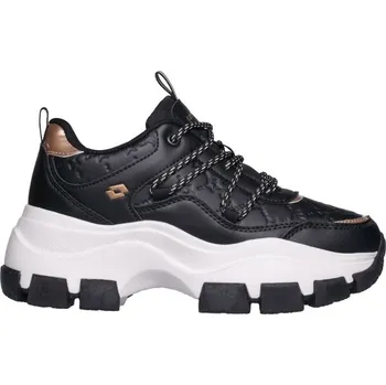 Dámské polobotky Dámská volnočasová obuv Lotto LORCA 41 Černá, Bílá, Zlatá