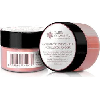 Koupelová kosmetika Zahir - Arganový cukrový scrub pro hladkou pokožku, 25 ml