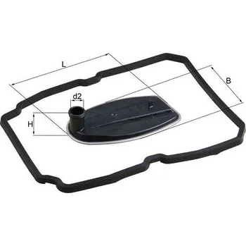 Hydraulický filtr Hydraulický filtr, automatická převodovka MAHLE HX 81D