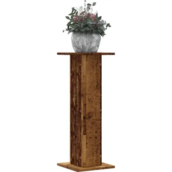 Stojan na květiny vidaXL Stojany na rostliny 2 ks 30x30x80 cm kompozitní dřevo [3307868] Barva: Staré dřevo