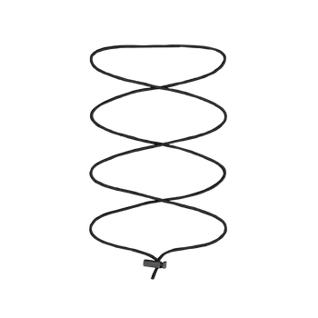 turistický batoh Savotta sada elastických šňůrek - Černá