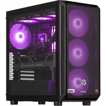 Stolní počítač Actina 5901443411918 PC AMD Ryzen™ 7 7800X3D 32 GB DDR5-SDRAM 2 TB SSD NVIDIA GeForce RTX 5090 Midi Tower Černá