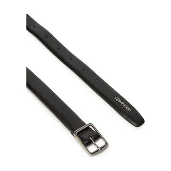 Opasek Calvin Klein Dámský pásek Slim Square Buckle Belt 2.0 K60K613235 Černá 135