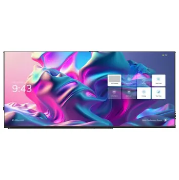 Monitor Avocor AVE-9200 - 92" Třída úhlopříčky E92 Series displej LCD s LED podsvícením - interaktivní - s dotyková obrazovka (multi touch) - Android - 5K UHD (2160p) 5120 x 2160 - přímé LED podsvícení
