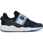 BOSS Sneakersy J51645 M Tmavomodrá 29