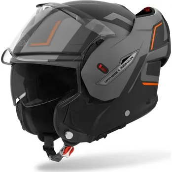 Auto-moto Překlopná přilba MATHISSE 2 Genius, AIROH (oranžová matná) 2025