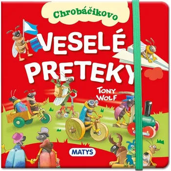 Cizojazyčná kniha Chrobáčikovo: Veselé preteky - Anna Casalis
