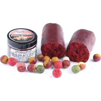 Návnadová surovina Krmiva Hulín Obalovací těsto Pikantní jahoda 1 kg