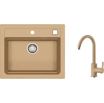 Granitový dřez Alveus SET ALVEUS ATROX 30/55 + BATERIE TONIA /55 SETA22120