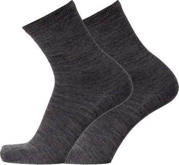 Dámské ponožky Merino ponožky společenské dámské 36-38 šedé