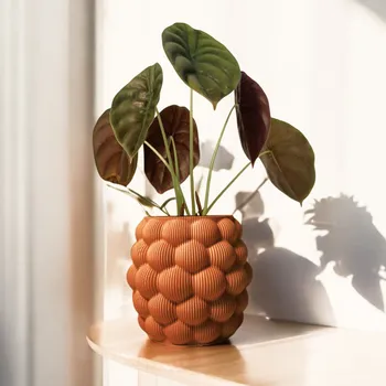 Květináč PlantBee Květináč Rubus 16cm olivová