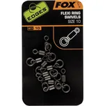 Fox obratlíky s kroužkem EDGES™ Flexi Ring Swivel Varianta: vel. 10