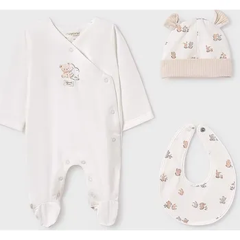 Dětský overall 3dílný set Mayoral pro miminko 9907 s dárkovou krabičkou - vel. 0m,0-1m,2-4m,