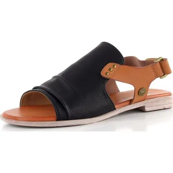 Dámské sandále Mustang sandály s plným nártem černé 1388-808-009 - 39 | P694266