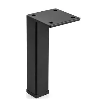 Nábytkové kování Interex design Nábytková noha MODERO / Černá matná 100 mm