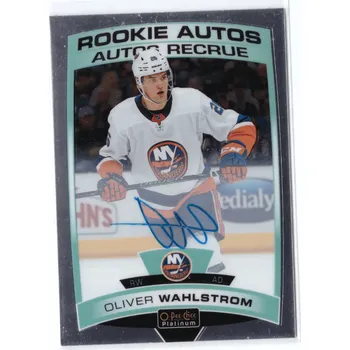 Sběratelská karetní hra 2019-20 UD OPC Platinum OLIVER WAHLSTROM Rookie Autos Recrue Auto Podpis