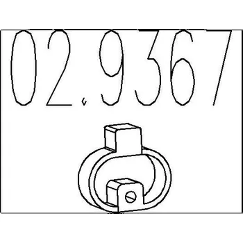 Výfukový systém Zarazka, tlumic vyfuku MTS 02.9367