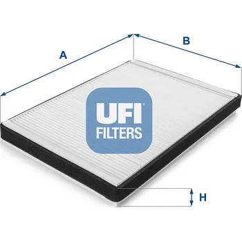 Ventilátor topení a klimatizace Filtr, vzduch v interiéru UFI 53.064.00