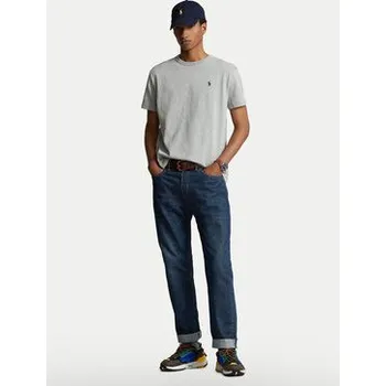 Pánské tričko Polo Ralph Lauren T-Shirt Classics 710811284004 Šedá Regular Fit XXL