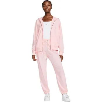 Světle růžové dámské tepláky Nike SPORTSWEAR, L i476_41480758