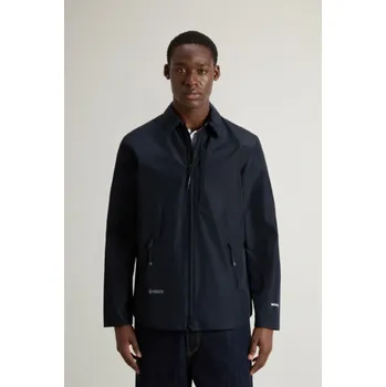 BUNDA WOOLRICH WINDSTOPPER SHIRT JACKET MELTON BLUE
