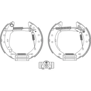 Sada brzdových čelistí TEXTAR 84048000