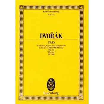 Antonín Dvořák: Trio In E Minor Op. 90 B 166 'Dumky' (noty, partitury)