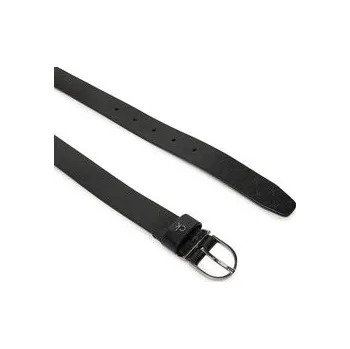 Opasek Calvin Klein Dámský pásek Ck Metal Round Buckle 2.5_Mono K60K613150 Černá 120