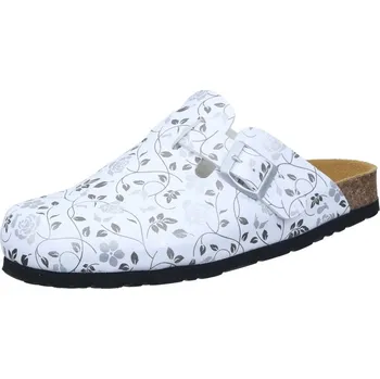 Dámské pantofle Dr. Brinkmann 600145-03 dámské nazouváky bílá vzor Barva: Bílá, Velikost: 38