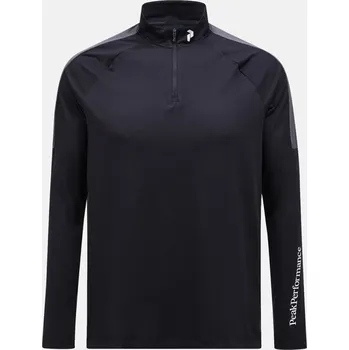 Pánská mikina MIKINA PEAK PERFORMANCE M HALF ZIP BASELAYER BLACK