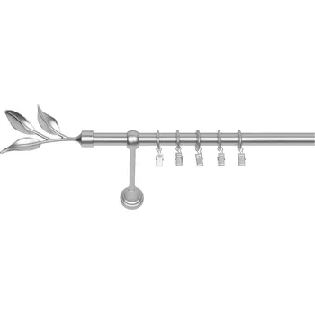 Dekodum Jednořadá Garnýž Bavaro 19 mm matný chrom 140 cm