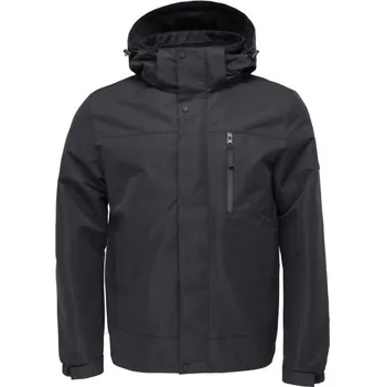Pánská větrovka Lehká pánská bunda s membránou Willard CALVIN 2XL Černá