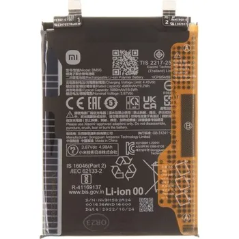 Baterie pro mobilní telefon BM5G Xiaomi Poco X4 GT original baterie 5080mAh (Service Pack - originální díl)