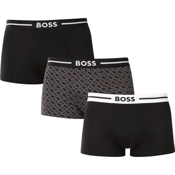 Boxerky 3PACK pánské boxerky BOSS vícebarevné (50531694 981) L Možnost vrácení zboží ZDARMA do 120 dnů!